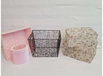 Decorative & Functional Boxes & Containers