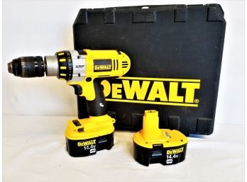 DeWalt 14.4V XRP 1 / 2' Cordless Drill Driver With Battery #dC930 No Charger