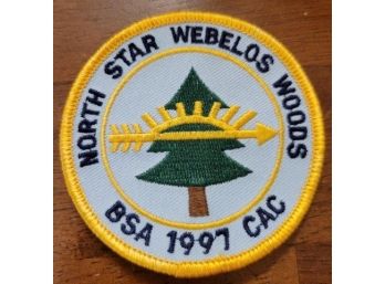 North Star Webelos Woods BSA 1997 CAC Patch