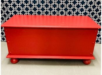 Pottery Barn Kids - Brick Red Trunk