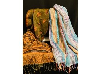 Pair Of Lovely Ladies Woven Wraps