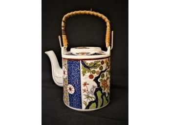 Asian-Inspired Teapot With Rotten Handle