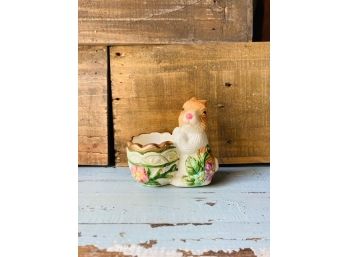 Rabbit Themed Egg Cup Stamped Nantucket