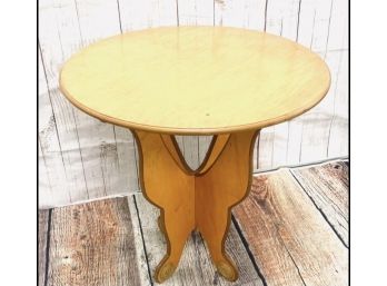 Unique Round Foyer Table