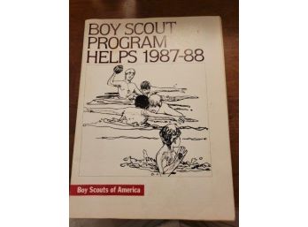 Boy Scouts Program Helps 1987-88 By Boy Scouts Of America