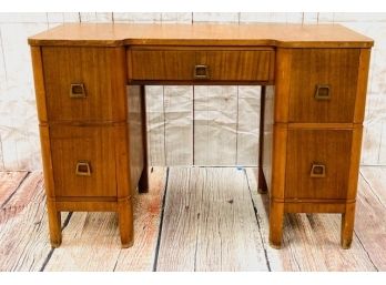 Art Deco Style Solid Wooden Desk