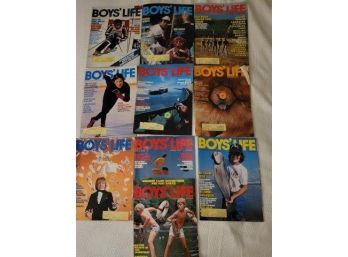 Ten Issues Of Boy's Life Magazine 1978 & 1979