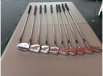 Patty Berg Autograph Irons By Wilson