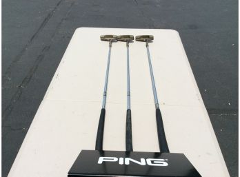 Three Ping 34' Pal Putters