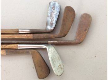 Vintage Wood Shaft Irons