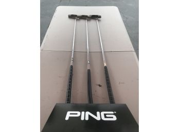 Three Ping 35” Pal 2 Putters