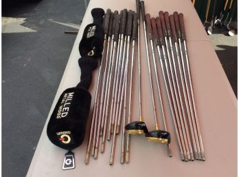 Misc Lot Shafts With Grips/ Goodwin Drivers