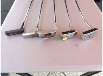 Five Assorted Putters
