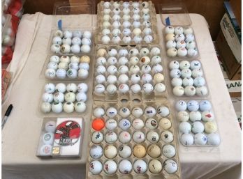 Collection Of Golf Balls From Around The Country #4