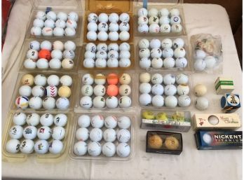 Collection Of Golf Balls From Around The Country #5