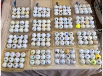 Collection Of Golf Balls From Around The Country #3