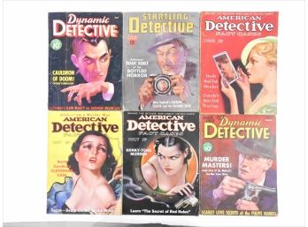 Detective Magazines From The 1930s - 6