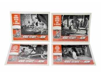 Movie Lobby Cards From 1956 Nuclear Armageddon Anxiety Movie