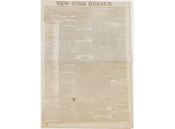 New York Herald - May 21 1803 -  Second Year Of Publication