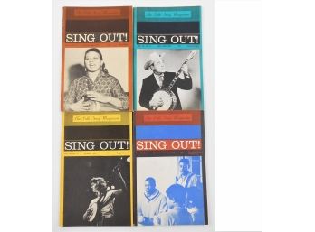 Sing Out! Magazines - Vol 12 - 1962 -  4 Of 5 Issues