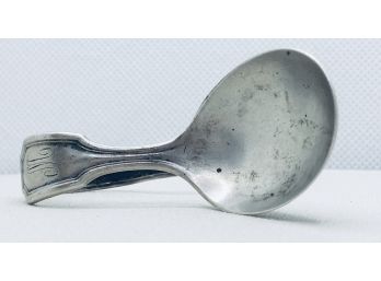 Stamped Sterling Baby Spoon 'M'