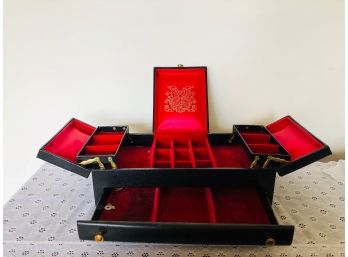 Lady Buxton Jewelry Box -Vintage