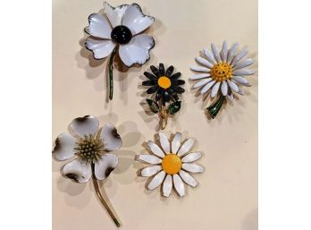 5 More Fantastic Flower Power MCM Pins