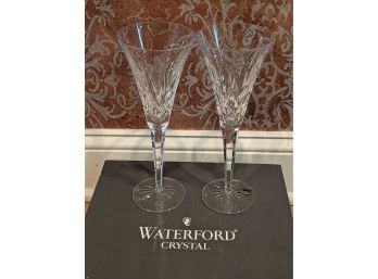 Set Of 2 Waterford Crystal Wine Glasses