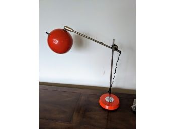 Vintage Red Desk Lamp