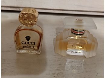 2 Gucci Colognes - Only One Empty One Half Full - But Still Divine