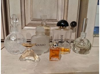 Lot Of Perfume Bottles - Including Armani - Maroc, Armani, De-silva,