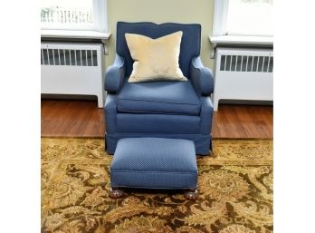 Arm Chair And Ottoman