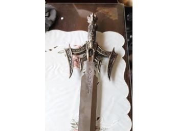 Claw And Crystal Fantasy Sword