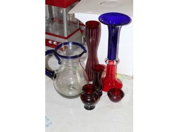 Small Art Glass Lot