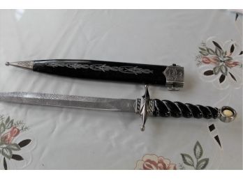 Black Medieval Style Dagger