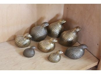 Brass Bird Lot