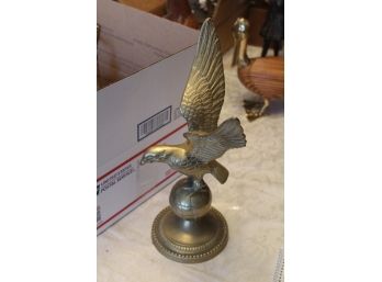 Brass Eagle Statue