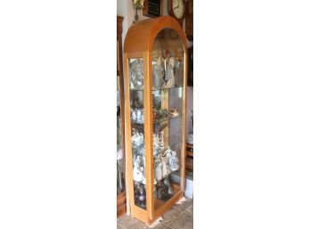 Dome Top Display Curio Cabinet