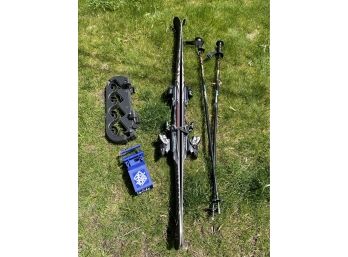 Ski Racks, Poles And Tote