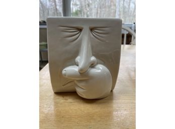 Mr. Sneeze Man - Humorous Ceramic Tissue Box