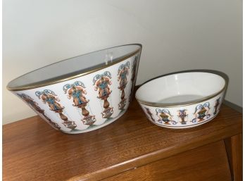 2 Vintage Mid Century Lenox ~ Lido ~ Bowls