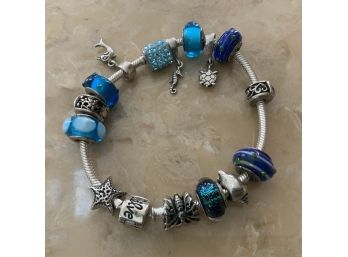 Silverado Charm Bracelet With Charms