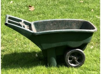 RubberMaid Green Wheelbarrow