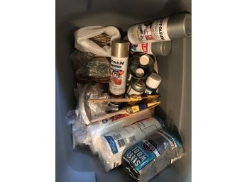 Tote Full Of Household Items