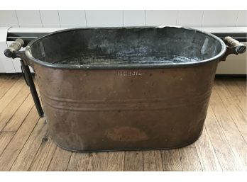 Rochester Copper Bucket With Two Handles