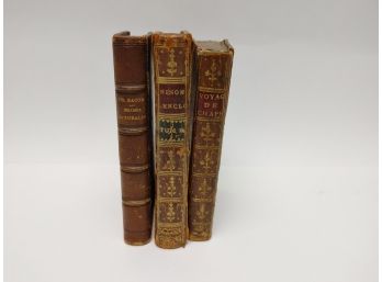 17th & 18th C. Antiquarian French Books - Baconi, Bachaumont, L'Enclos