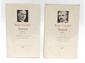 Claudel, Paul. Journal. Tome 1 & Tome 2. Bibliothque De La Pleiade.