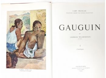 Wildenstein, Georges. Gauguin. Le Beaux-Arts. Volume 1