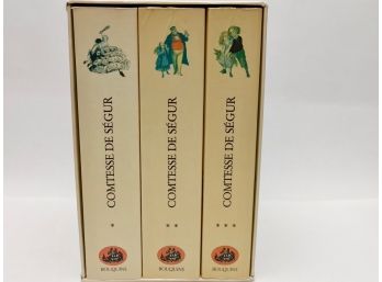 Comtesse De Segur.. Robert Laffont. Bouquins. 3 Paperback Books In Boxed Set