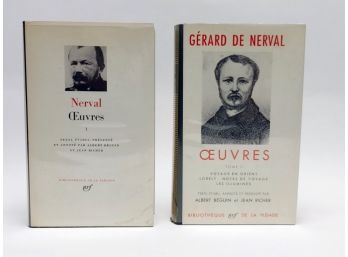 De Nerval, Gerard. Oeuvres I & Tome II (Bibliotheque De La Pleiade)